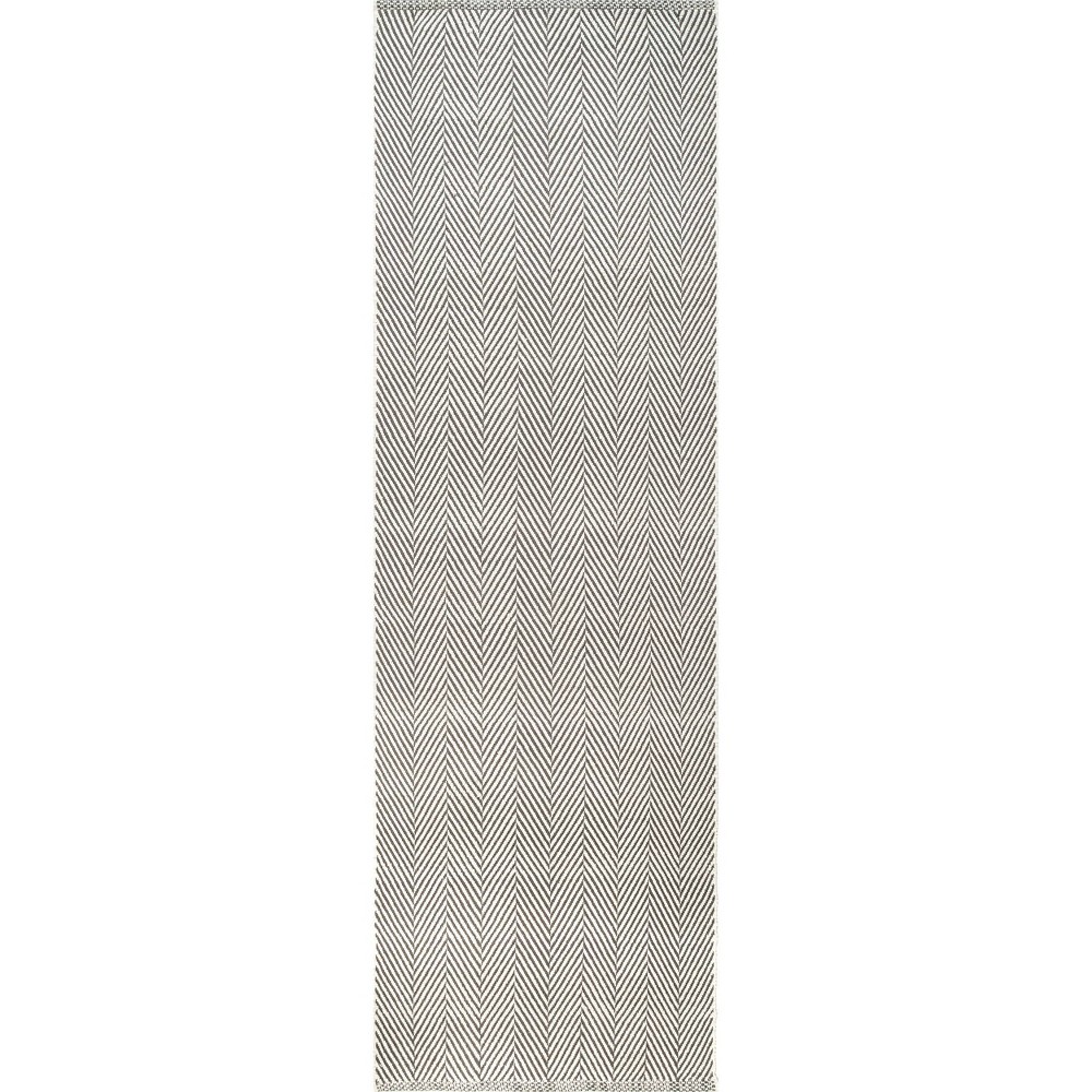  Runner Hand Loomed Kimberley Area Rug Gray