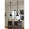 Progress Lighting Hinton 1-Light Pendant, Polished Nickel, Vintage Metal Shade - 4 of 4