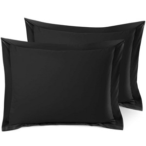 Nestl Soft Pillow Shams Set of 2, Double Brushed Microfiber Pillow Covers, Premium Pillow Shams With 1.5” Flange - 1 of 4