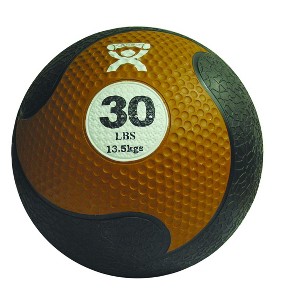 CanDo, Firm Medicine Ball, 8" Diameter, Yellow, 2 lbs. - 1 of 3