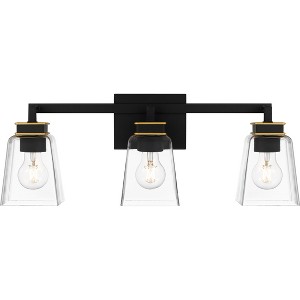 Almany Matte Black Bath Light - 1 of 4