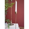 Antique Brass Candle Holder Duo – Tall Taper 2x Set of 2 by Kalalou - 3 of 3