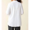 Women's Crinkle Crepe Patch Button Tunic - habitat - 3 of 4