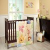 Disney Winnie the Pooh Peeking Pooh 100% Cotton Fitted Crib Sheet - 2 of 3