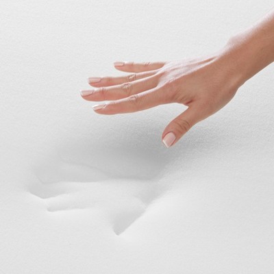 Standard White Memory Foam Cooling Side Sleeper Pillow