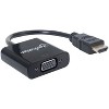 Manhattan® HDMI® to VGA Converter in Black - 2 of 4