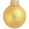 Northlight Matte Finish Glass Christmas Ball Ornaments - 4.75" (120mm) - Yellow Sun - 4ct - 2 of 4