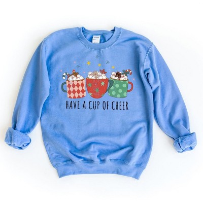 Simply Sage Market Women's Graphic Sweatshirt Have A Cup Of Cheer