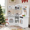 Infans Corner Kitchen Playset w/ Coffee Machine Oven Microwave Washing Machine - 3 of 4