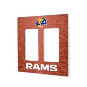 NFL NFC Teams Football Hidden-Screw Light Switch Plate for Double Rocker - 1 of 4