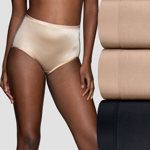 Vanity Fair Lingerie Women's Body Caress Briefs 3pk - 1 of 4
