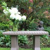 Emsco Garden Bench Outdoor Garden Pedestal - Light Gray - 3 of 4