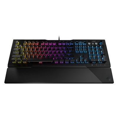 Roccat Vulcan 121 Aimo Pc Gaming Keyboard Red Titan Switch Black Target
