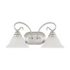 Livex Lighting Coronado 2 - Light Vanity in  Brushed Nickel - 2 of 4