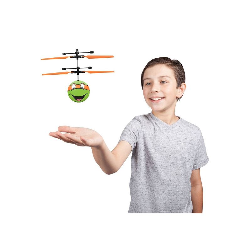 Nickelodeon TMNT Michelangelo UFO Ball Helicopter, 4 of 5