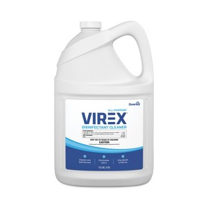 Diversey Virex All-Purpose Disinfectant Cleaner, Lemon Scent, 1 gal Container, 2/Carton - 1 of 4