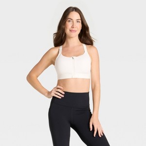 Women's High Support Front Zip Bra - All In Motion™ - 1 of 4