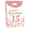 Big Dot of Happiness Mis Quince Anos - Quinceanera Sweet 15 Birthday Gift Favor Bags - Party Goodie Boxes - Set of 12 - 3 of 4