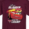 Men's - Cars - Lightning McQueen 95 Seven-Time Champ Short Sleeve Graphic T-Shirt - 2 of 4