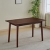 Dexmalle Walnut Rubber Wood Dining Table - 2 of 4
