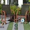 Amazonia 4pc HavenHue Outdoor Patio Dining Chairs Arm Chairs - 4 of 4