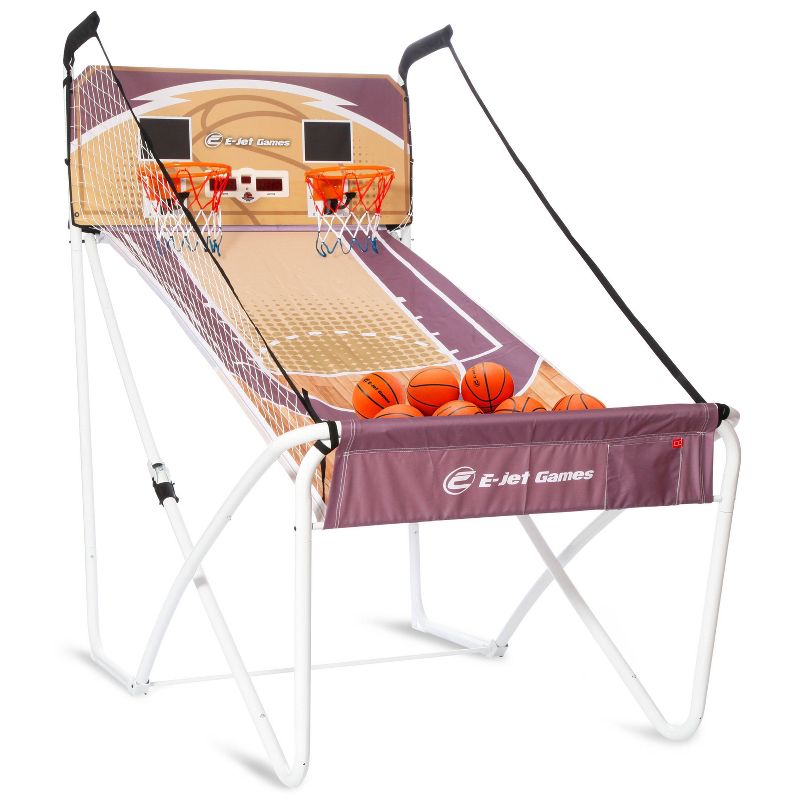 E-Jet Sports Online Bluetooth Arcade Basketball Game Set - Purple, 1 of 5