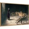 Amanti Art Daniel in the Lions Den Framed Canvas Wall Art - 2 of 4