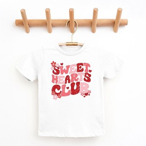 The Juniper Shop Sweethearts Club Toddler Short Sleeve Tee - 1 of 2
