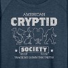 Women's - Instant Message - Cryptid Society Lightweight French Terry Wide Neck Long Sleeve Graphic Shirt - 2 of 4