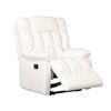 MAYEERTY Ergonomic Recliner Chair - 110-160¡ã Adjustable Recline, Footrest & Side Pocket for Living Room (Beige) - 4 of 4
