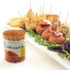 Norpro 2.5" Fancy Ornate Wood Toothpicks Appetizer Skewers with Holder - 450 Pack - 3 of 4