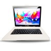 LINSAY® 10.1" Octa Core  256GB STORAGE Android 15 BUNDLE with WHITE UNIQUE ORACLE KEYBOARD CASE and TABLET BRIEFCASE - 4 of 4