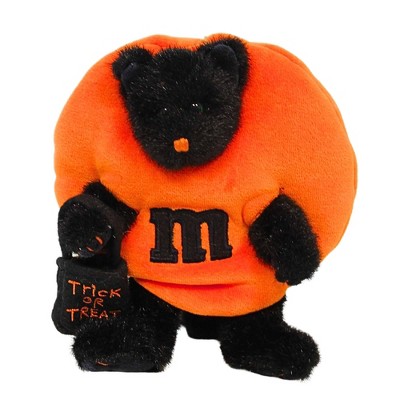 Boyds Bears 7.25 In Trixie M&M Peeker Halloween Black Cat Plush Figurines
