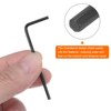 Unique Bargains Chrome Vanadium Steel Rust-Proof L-Shape Hex Key Wrenches Black 20 Pcs - 4 of 4