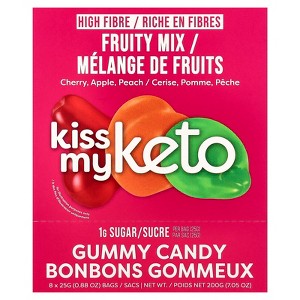 Kiss My Keto Gummies Candy – Low Carb Candy Fruity Mix, Keto Snack Pack – Healthy Candy Gummys – Vegan Candy, Keto Gummy Candy – Keto Candy Gummies - 1 of 4