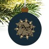 Southwestern Oklahoma State University Primary Logo Wood Christmas Tree Holiday Ornament - 4 of 4