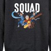 Women's - Avatar: The Last Airbender - Trio Squad Lightweight French Terry Wide Neck Long Sleeve Shirt - 2 of 4