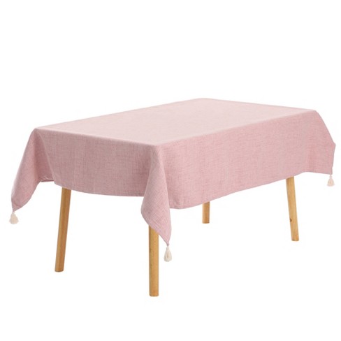 Wrinkle Free Linen Tablecloth With Mitered Corner / Color&custom Size  Options / Round, Rectangle, Square, Oval / Matching Napkins 