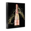 Stupell Industries Glam Fashion Champagne Bottle Splash Framed Giclee Art, Black, 16" x 20" - 2 of 4