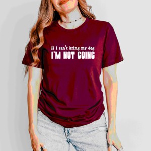 Simply Sage Market If I Can't Bring My Dog Short Sleeve Tee - 1 of 4