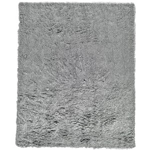 Gray Shag Hand Tufted Area Rug - 1 of 3
