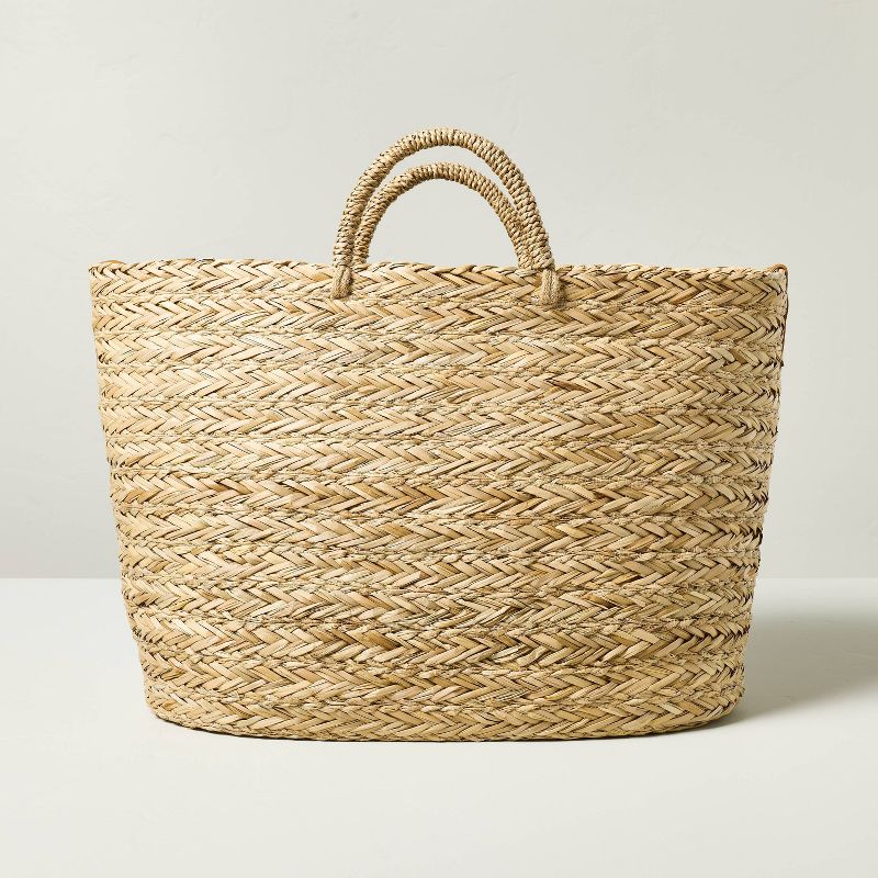 Natural Woven Summer Tote - Hearth &#38; Hand&#8482; with Magnolia, 1 of 5