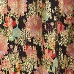 black textured wallflower