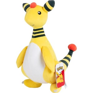 Pokémon Large 12" Ampharos Plush- Officially Licensed - Scarlet and Violet - Authentic Soft Stuffed Animal Toy Figure- Gift for Kids, Boys, Girls - 2+ - 1 of 4