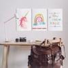 Stupell Industries You Are Magic Rainbow & Unicorn, 13" x 19" - image 2 of 4