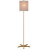 Cal Lighting 100W metal floor lamp with wooden base - 2 of 4
