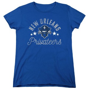 Women's The University Of New Orleans Privateers T-Shirt - 1 of 4