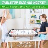GoSports Kids AC Powered Air Hockey Table with Legs - 40 Inch - 2 of 4