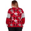 Alfred Dunner Women's Vertical Flower Zig Zag Sweater - 2 of 4