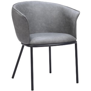 Zuo Garston Dining Chair Gray - 1 of 4